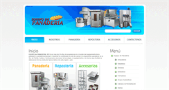 Desktop Screenshot of equipodepanaderia.com