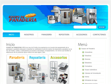 Tablet Screenshot of equipodepanaderia.com